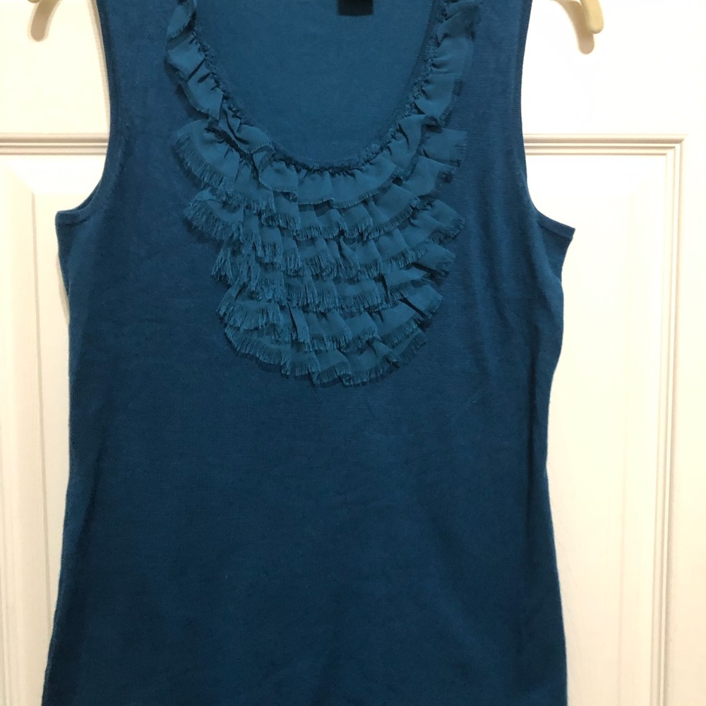 Verve Teal Blue Tank Top